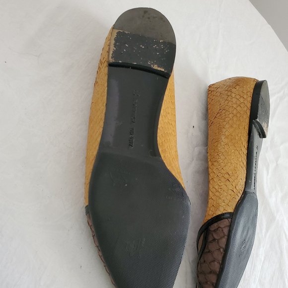 Authentic Bottega Veneta Snakeskin Flats - Picture 6 of 9